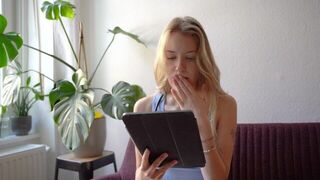 Full Body Examination From a Flirty Nurse ASMR - porn video