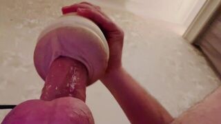 Ride my big cock hard and let me cum in you - porn video