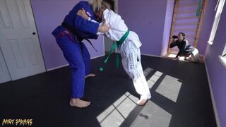 Jiu Jitsu lessons turn into DOMINANT SEX with coach Andy Savage - porn video